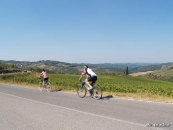 vélo toscane
