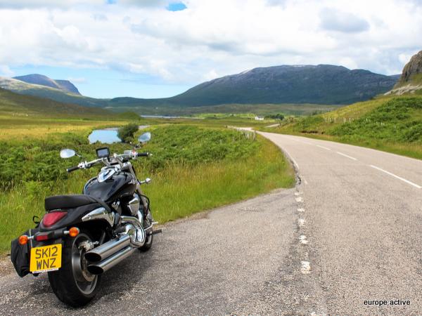 Ecosse à moto